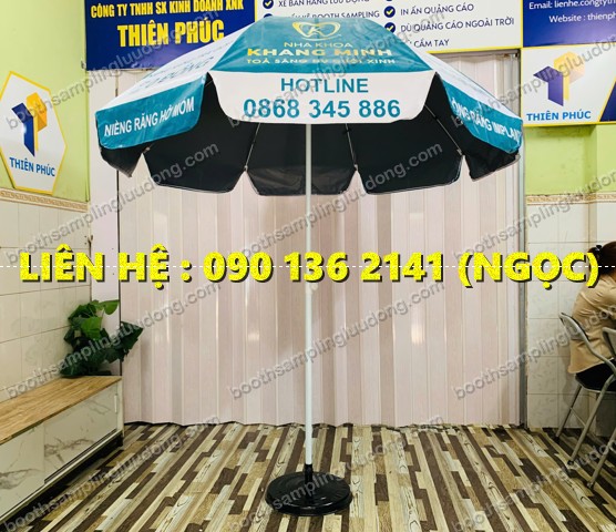đặt in dù quảng cáo theo yêu cầu