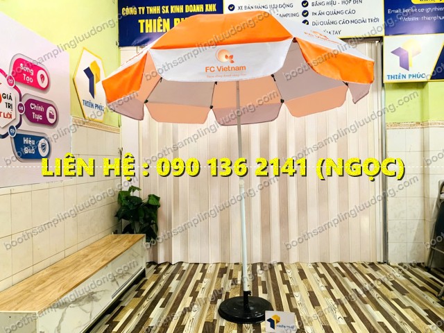 dù bạt che mưa nắng
