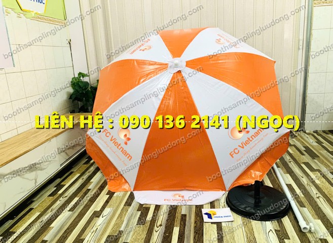 dù quảng cáo in logo ngoài trời
