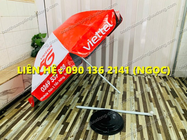dù bạt in logo quảng cáo giá rẻ