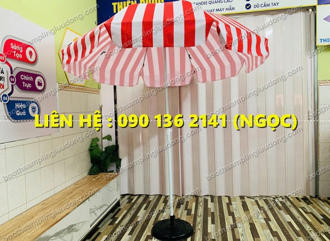 dù che nắng bãi biển tâm tròn