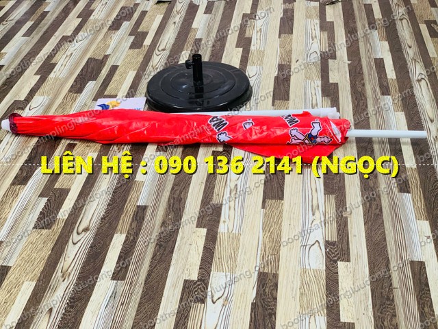 dù che quán cafe gấp gọn