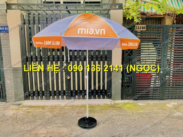 dù ngoài trời quán cafe