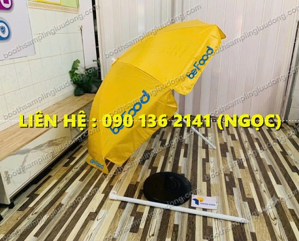 xưởng sản xuất dù in logo