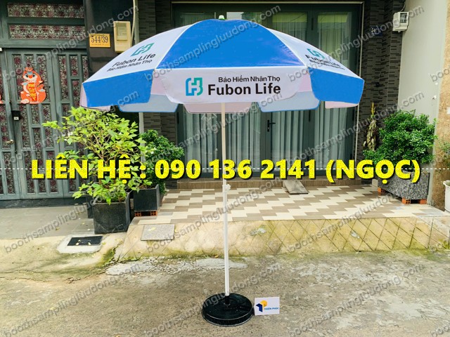 dù quảng cáo gấp gọn