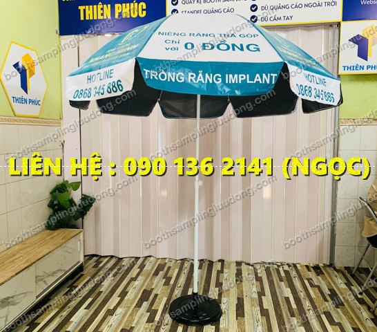 dù quảng cáo in kỹ thuật số
