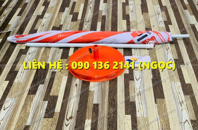 dù quảng cáo ngoài trời in kts