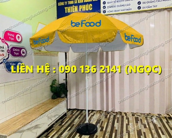 dù quảng cáo ngoài trời