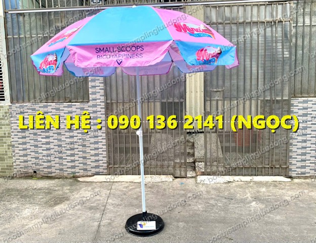 dù quảng cáo sản phẩm