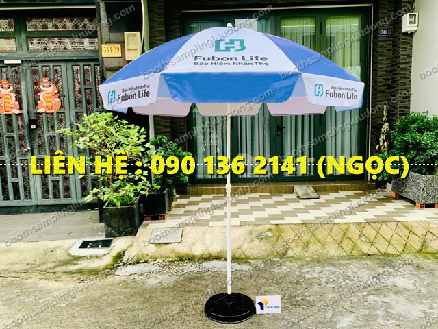dù sự kiện in logo