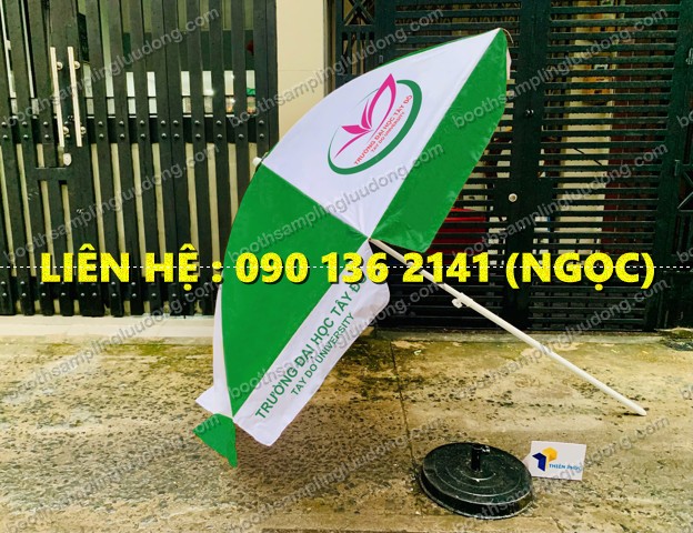 dù tròn đúng tâm che nắng