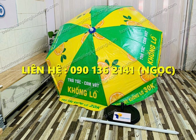 xưởng cung cấp dù in logo