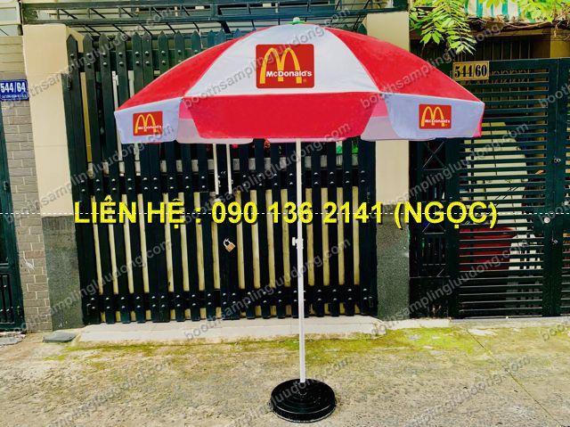 xưởng in dù che nắng ngoài trời