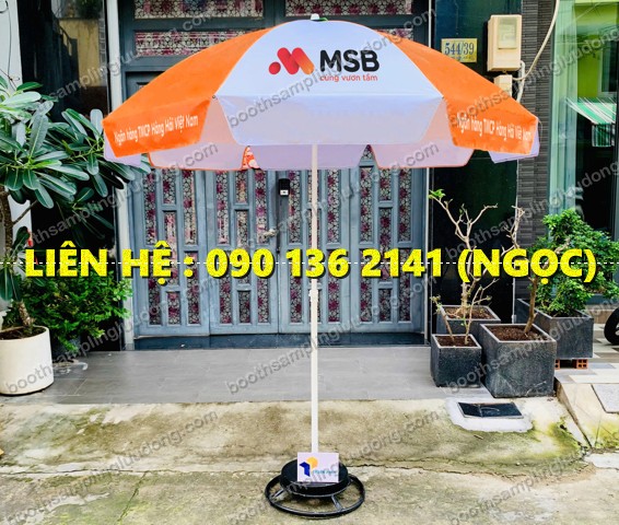 xưởng in dù quảng cáo che ngoài trời