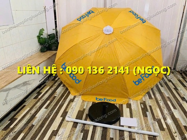 xưởng sản xuất dù in logo